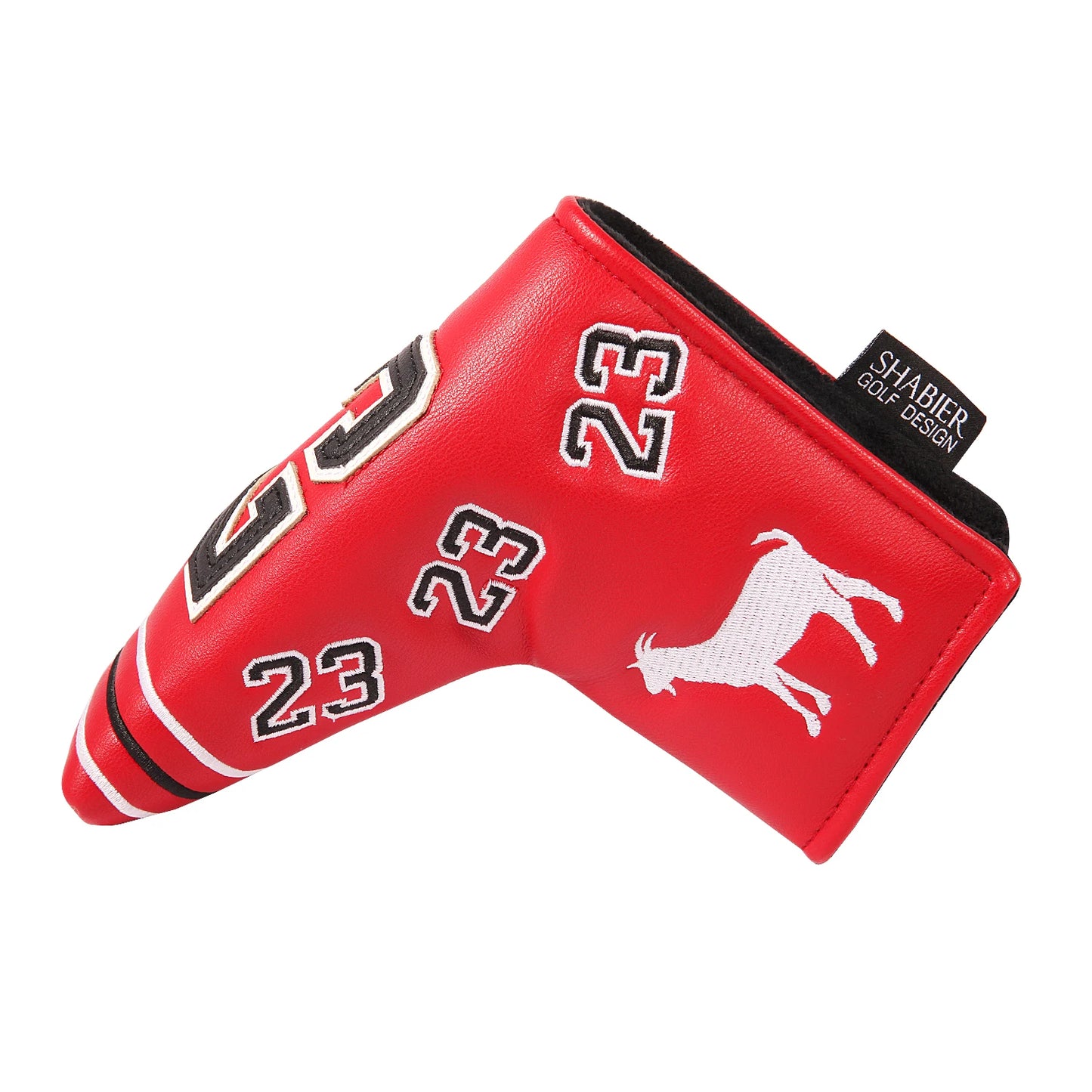 Blade Covers golf putter blade cover White Golf Putter Cover Headcover Closure for Blade Golf Putter